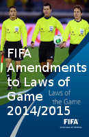 FIFA Amendments to the Laws of the Game 2014/2015